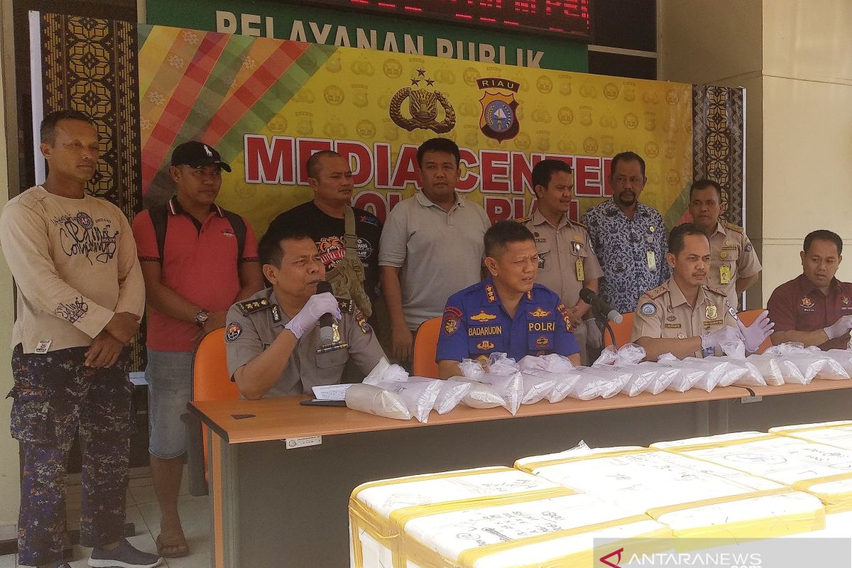 Polda Riau gagalkan penyelundupan benih lobster senilai Rp14,6 M