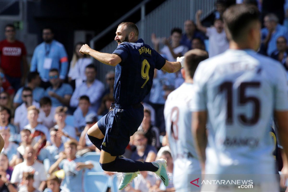 Liga Spanyo, Madrid buka musim dengan kemenangan di kandang Celta