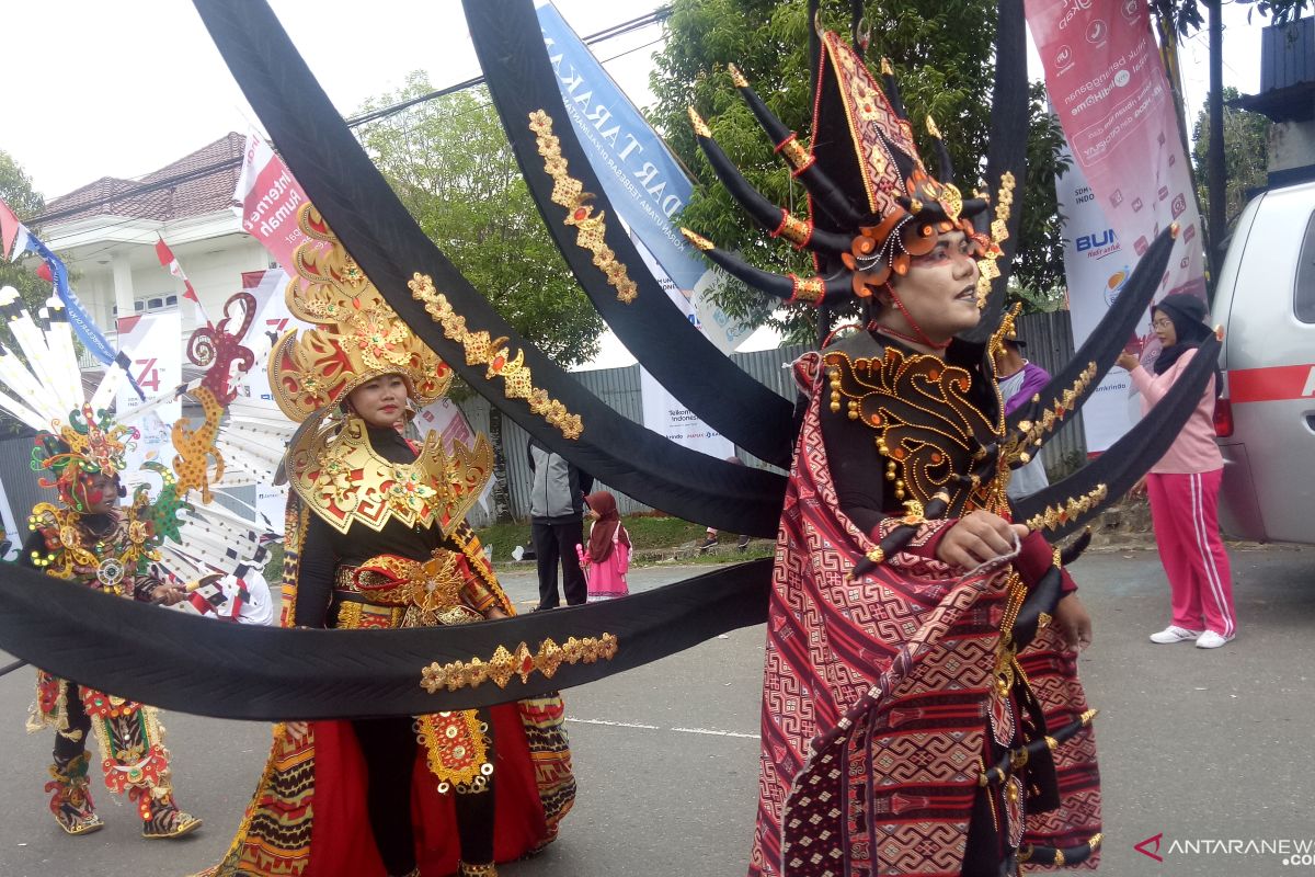 Masyarakat Tarakan kembali dapat menyaksikan pawai pembangunan