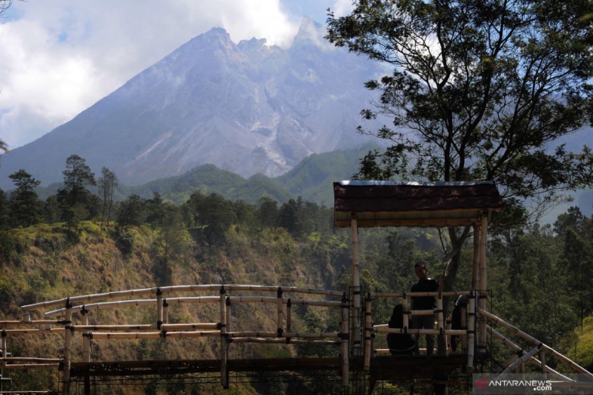 Dispar Sleman menambah wahana baru di destinasi Gardu Pandang Merapi