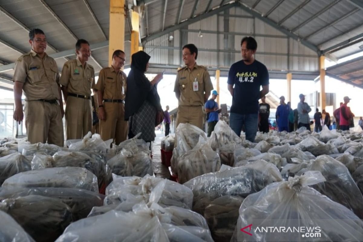 Cuaca membaik, lelang ikan di TPI Pekalongan melimpah