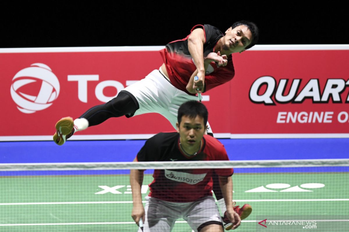 Ahsan/Hendra ingin pulang bawa medali dari Kejuaraan Dunia