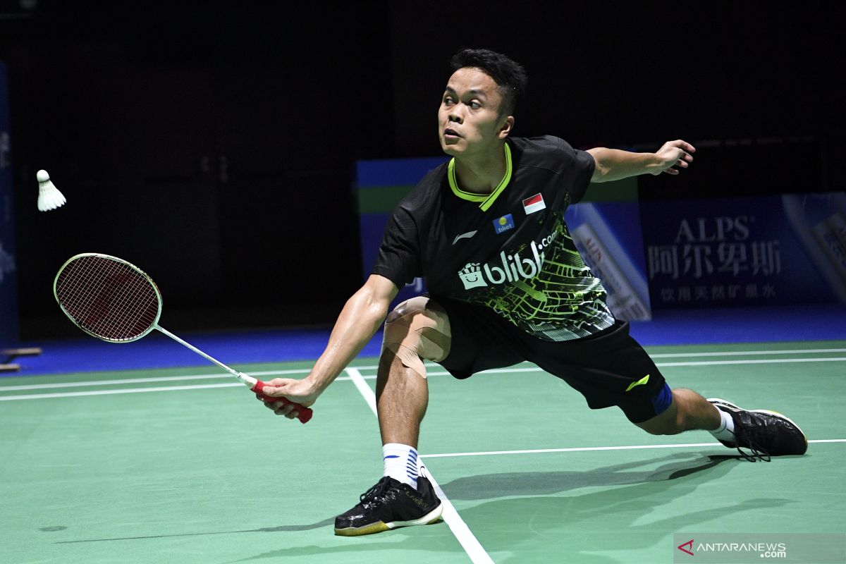 Ginting tak ingin terbebani gelar juara bertahan China Open