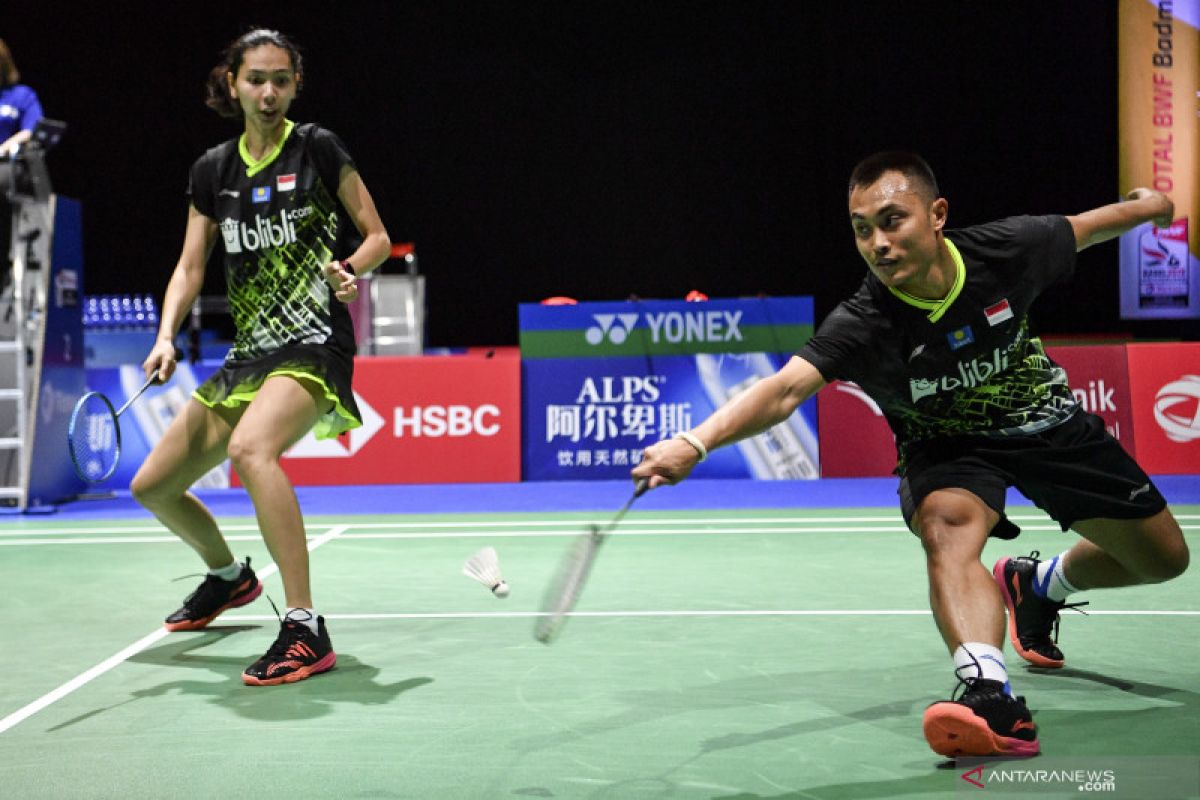 Hafiz/Gloria kandas pada penyisihan kedua BWF