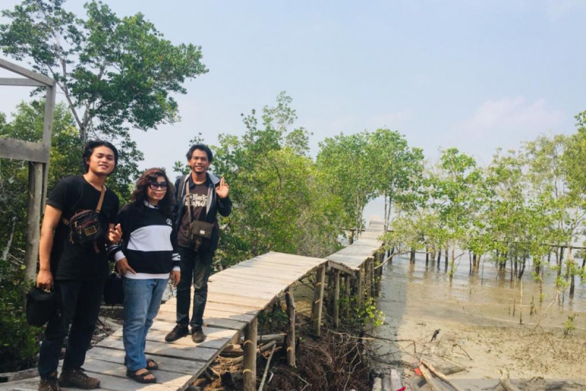 Perjuangan menjaga ekowisata mangrove Sungai Rawa di Siak