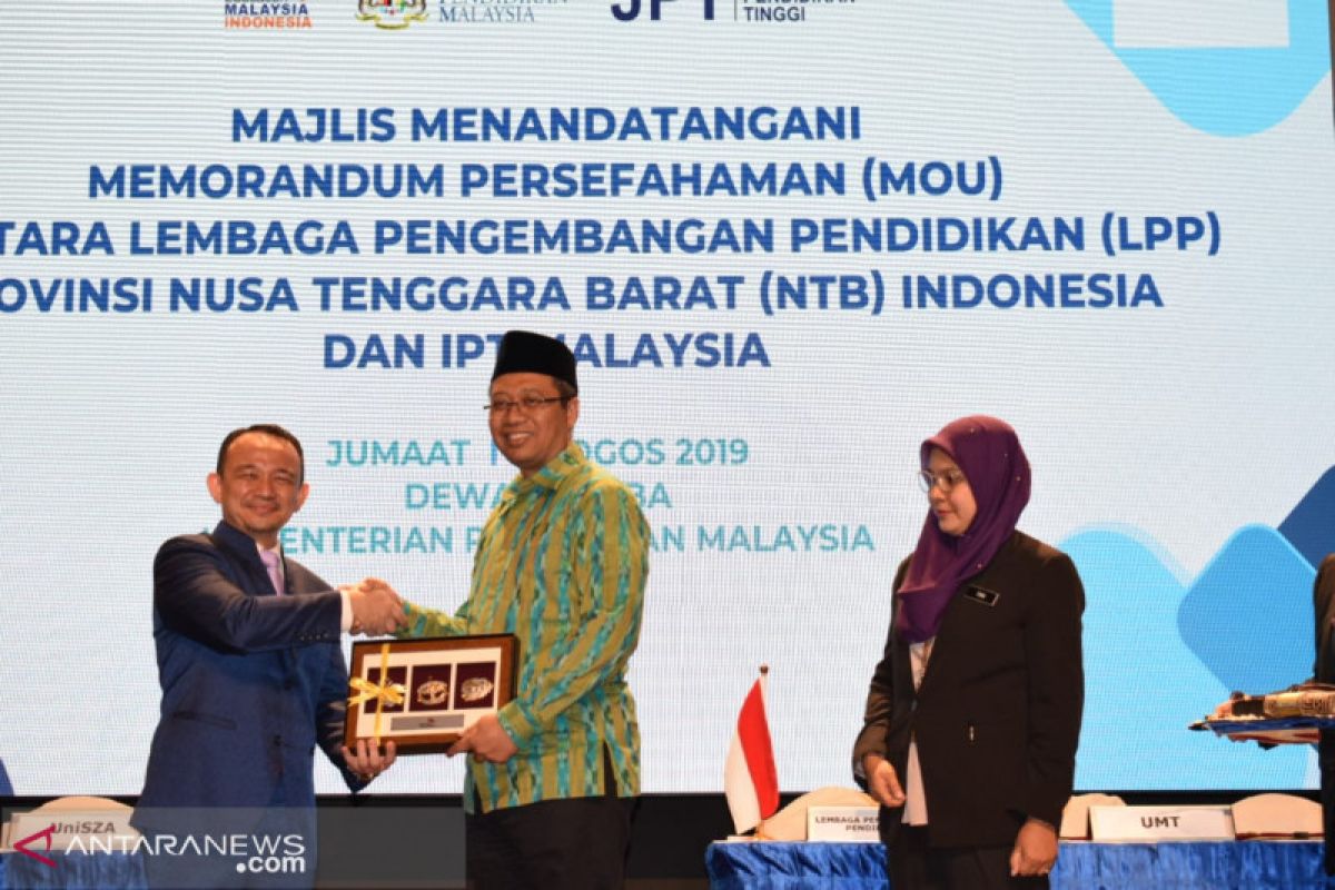 NTB menjalin kerja sama dengan 18 universitas di Malaysia