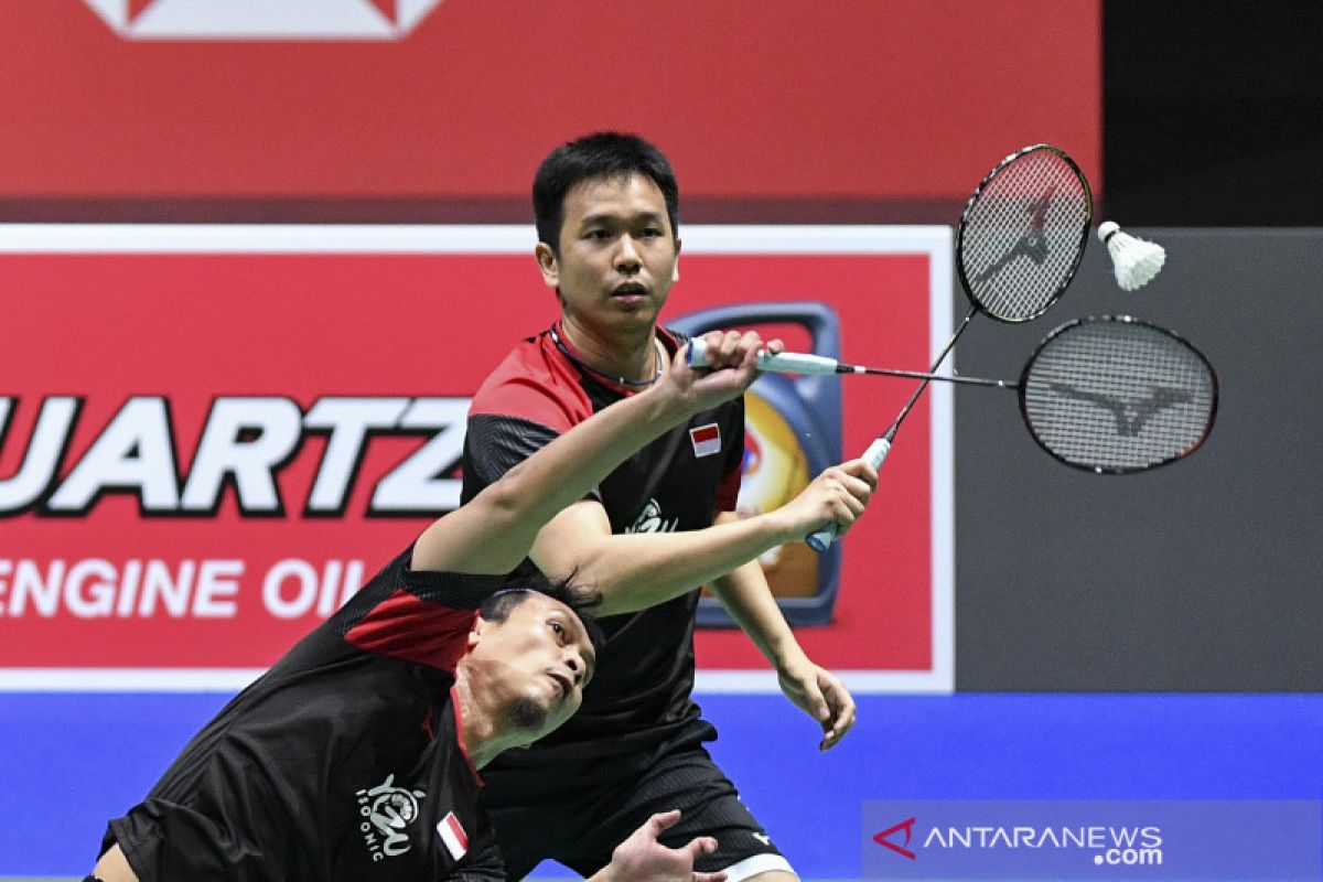 Hendra/Ahsan tantang Kevin/Marcus di final, Indonesia pastikan juara ganda putra