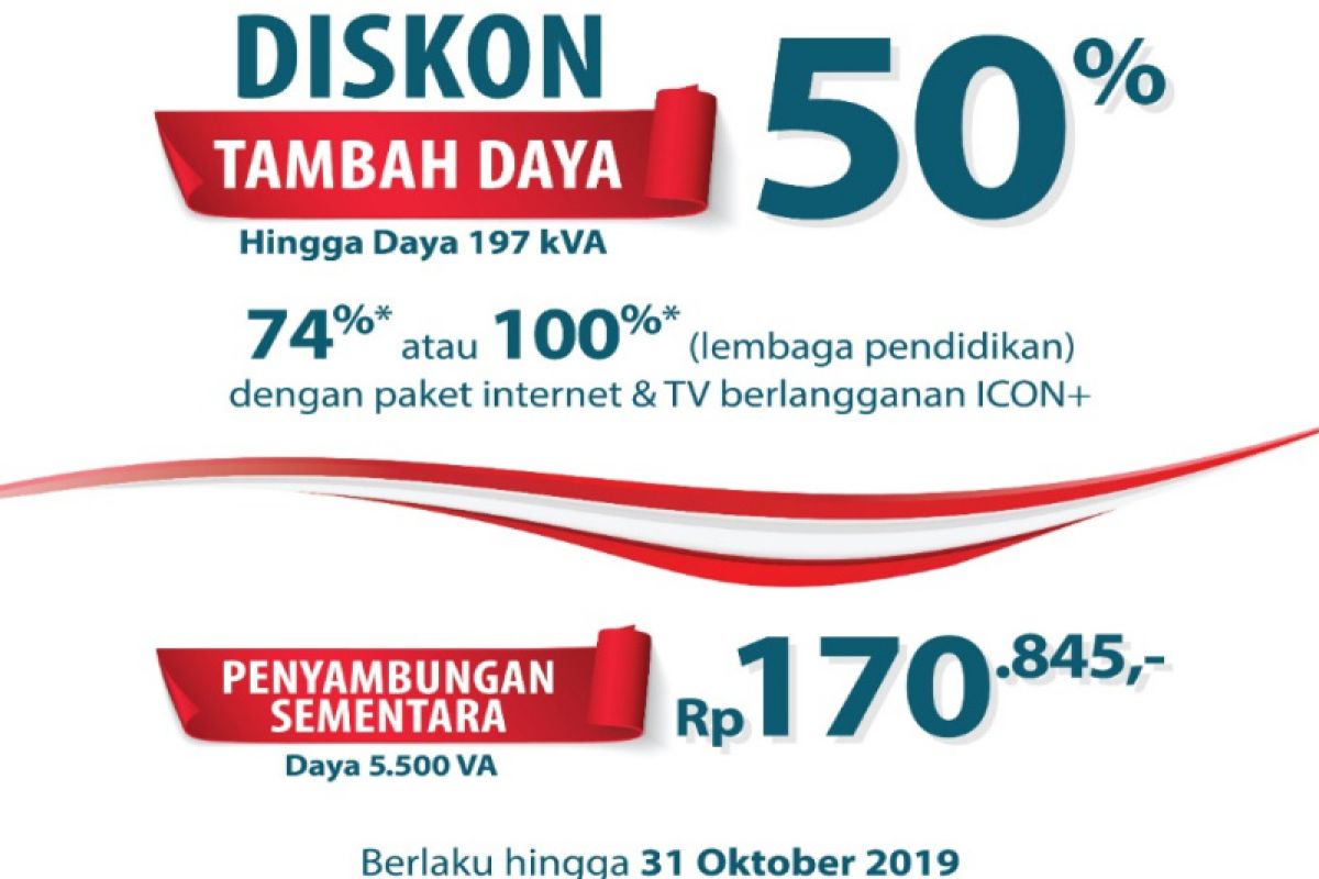 PLN tawarkan Promo Gebyar Kemerdekaan sampai 31 Oktober 2019