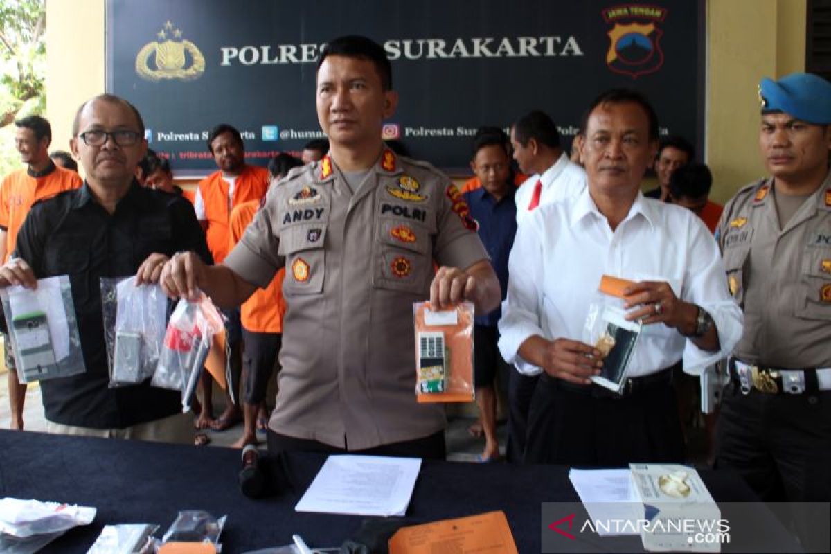 18 pengguna narkotika di Solo diamankan selama Operasi Antik