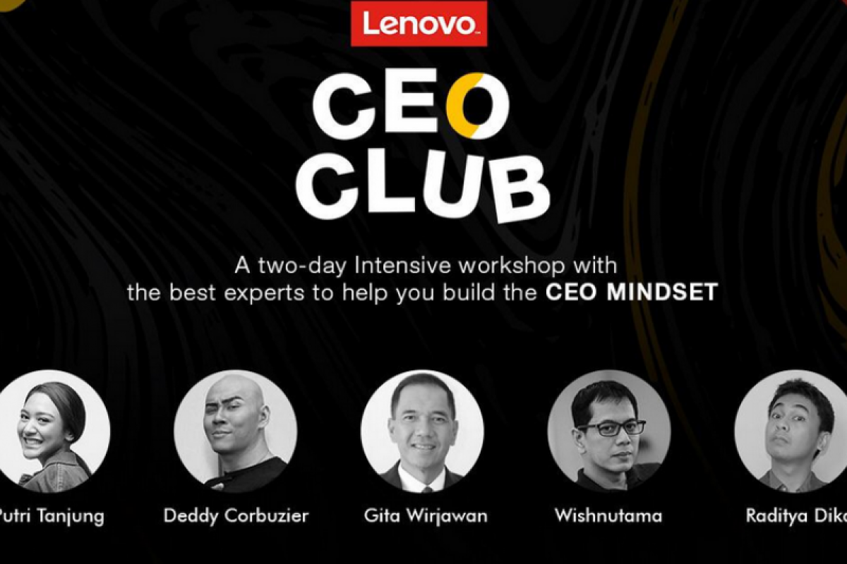 Lenovo Thinkbook CEO CLUB hadirkan Wishnutama hingga Deddy Corbuzier