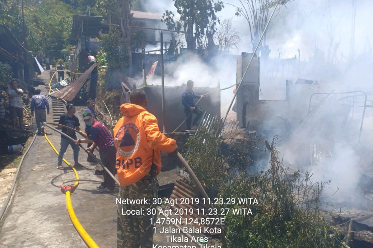 Sehari Dua kebakaran terjadi di Manado