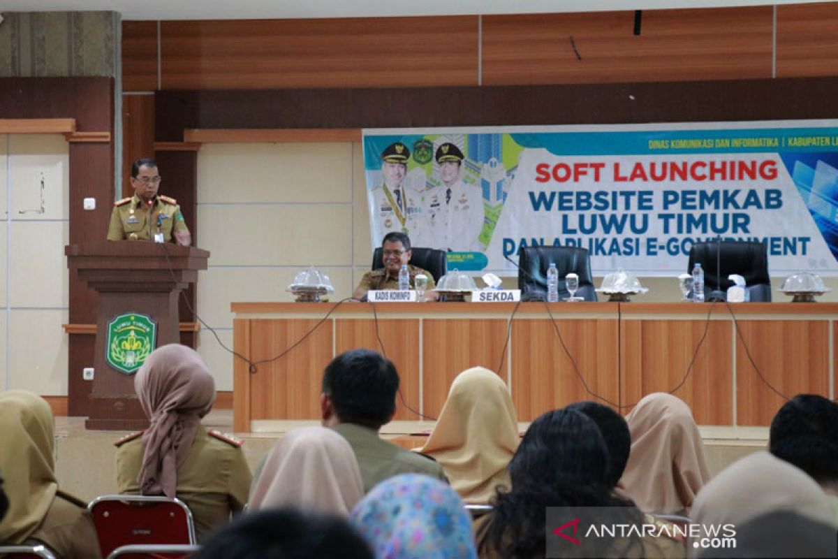 Pemkab Luwu Timur luncurkan website baru