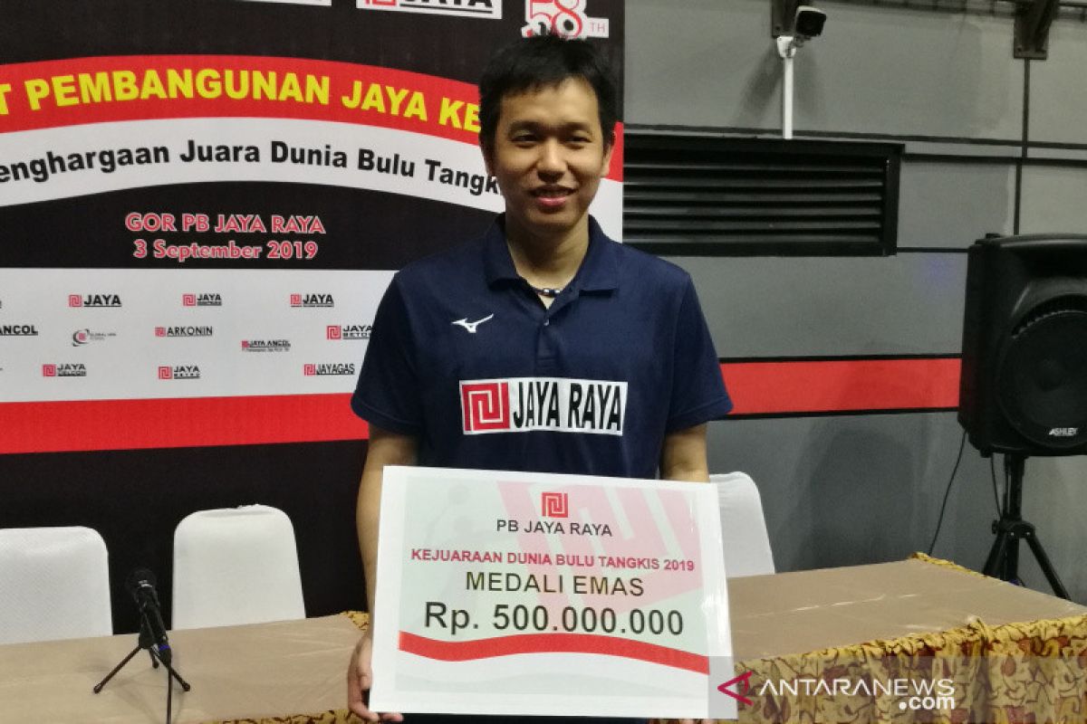 PB Jaya Raya guyur bonus Hendra Setiawan cs