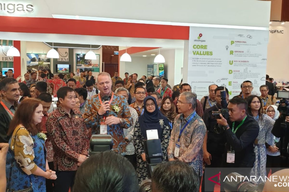 Menteri ESDM sambangi Stand Chevron di IPA Convex ke-43