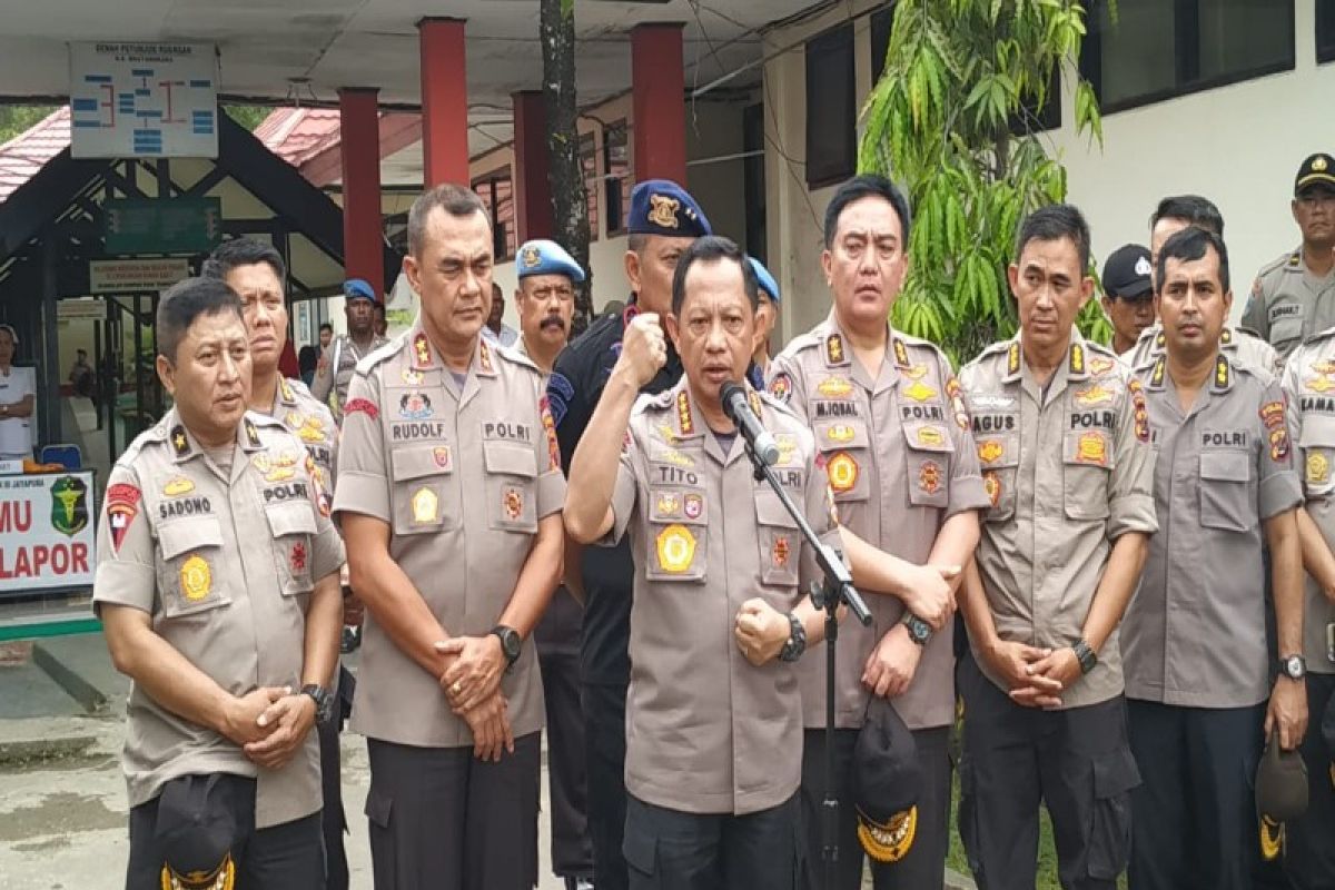 Kapolri: Benny Wenda, ULMWP, KNPB berada di balik aksi demo anarkis