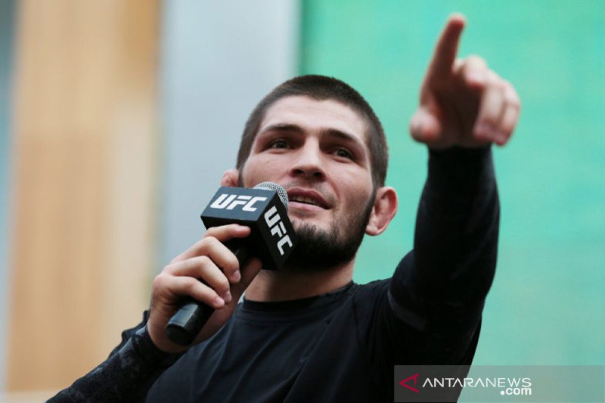 Hadapi Gaethje menjadi laga UFC perdana Khabib setelah kematian ayahnya