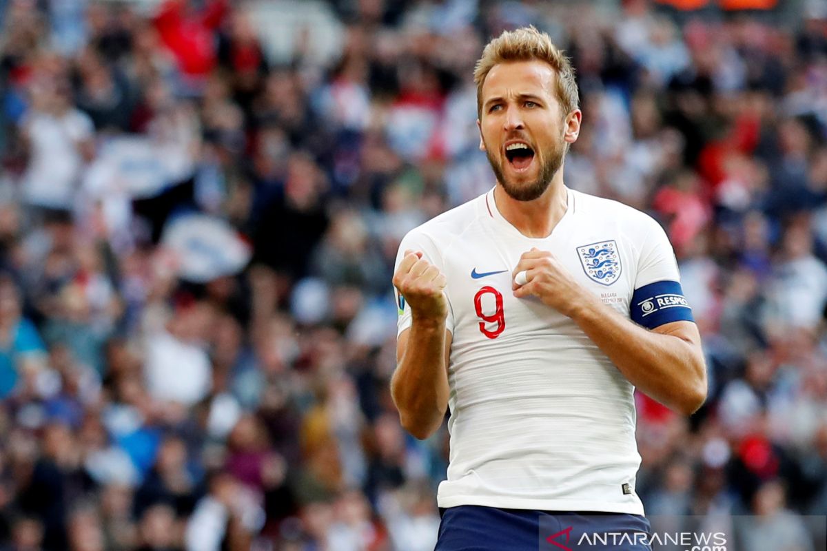 Kualifikasi Euro 2020- Trigol Kane bantu Inggris bantai Bulgaria