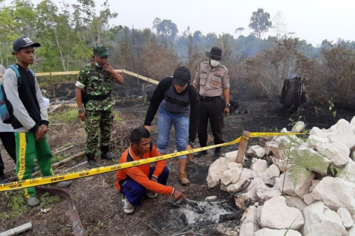 Polisi berhasil tangkap terduga pembakar lahan di Barsel