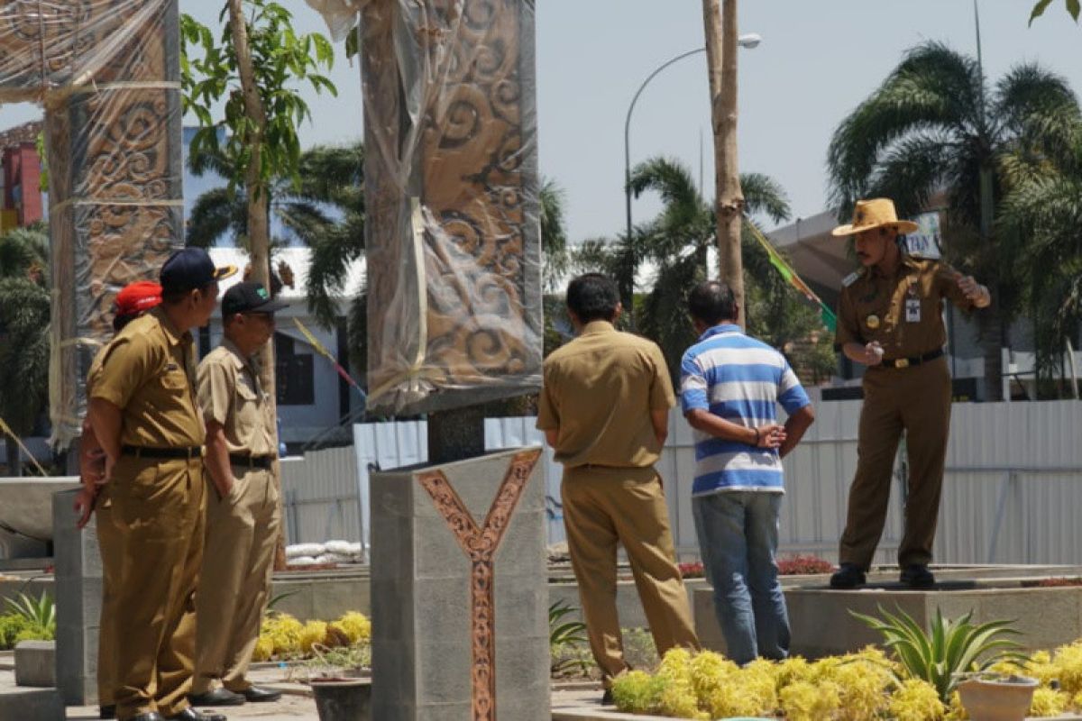 Ada pohon kelapa kopyor di Alun-alun Pati