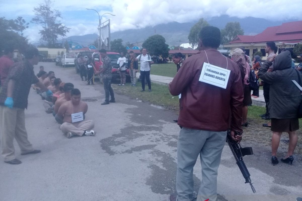 Terdakwa pembantaian karyawan di Nduga Papua dijerat pasal pembunuhan berencana