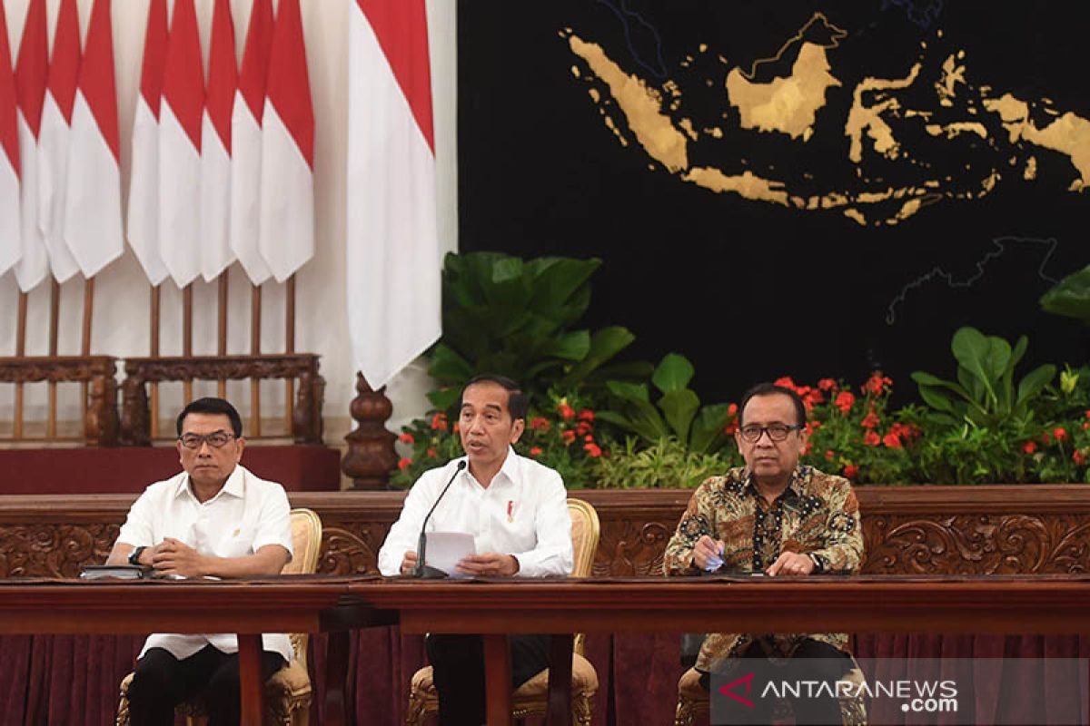 Presiden Jokowi tolak empat usulan DPR dalam RUU KPK