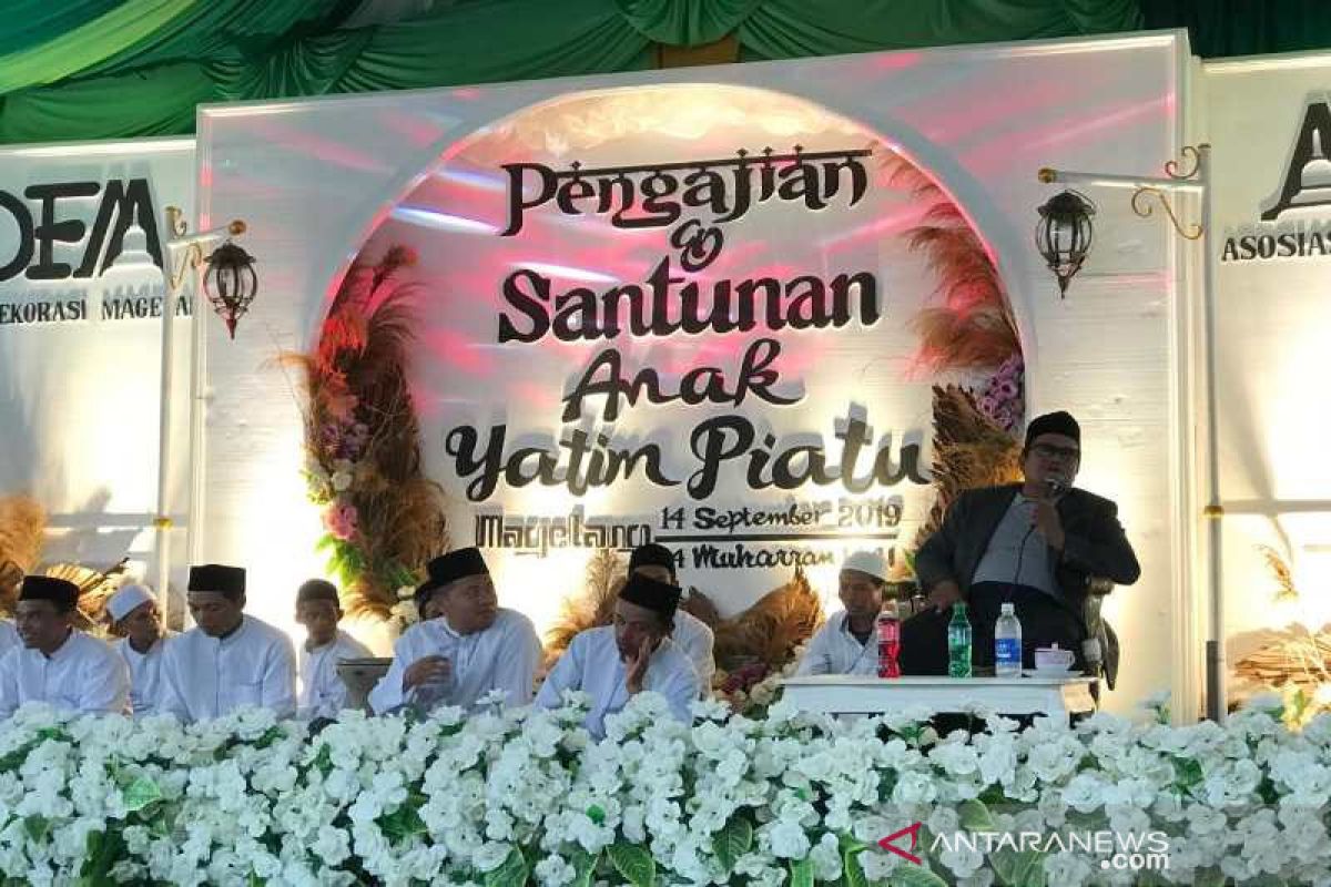 Asosiasi Dekorasi Magelang santuni anak yatim piatu