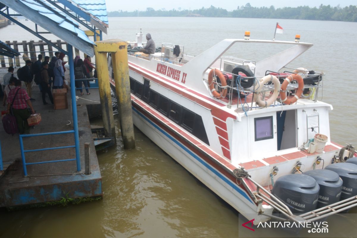 Pelayaran di Sungai Kayan sempat normal