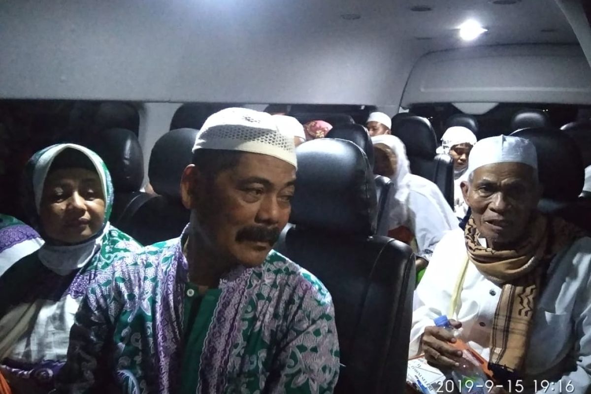 Kabut asap - Jamaah haji Bulungan via darat