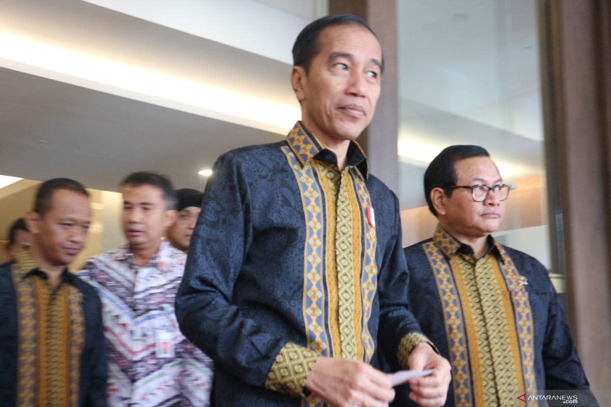 Presiden Jokowi: Tak ada pengembalian mandat dalam UU KPK