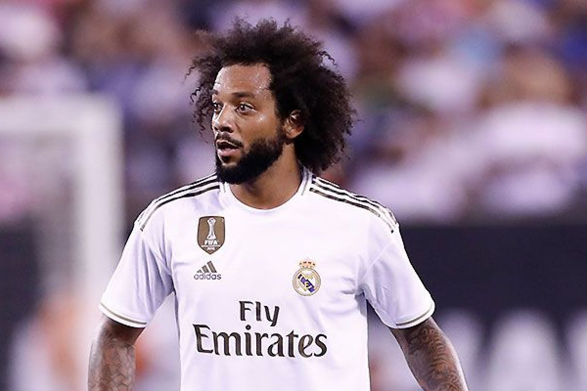 Marcelo menepi saat Madrid kontra PSG karena cedera leher