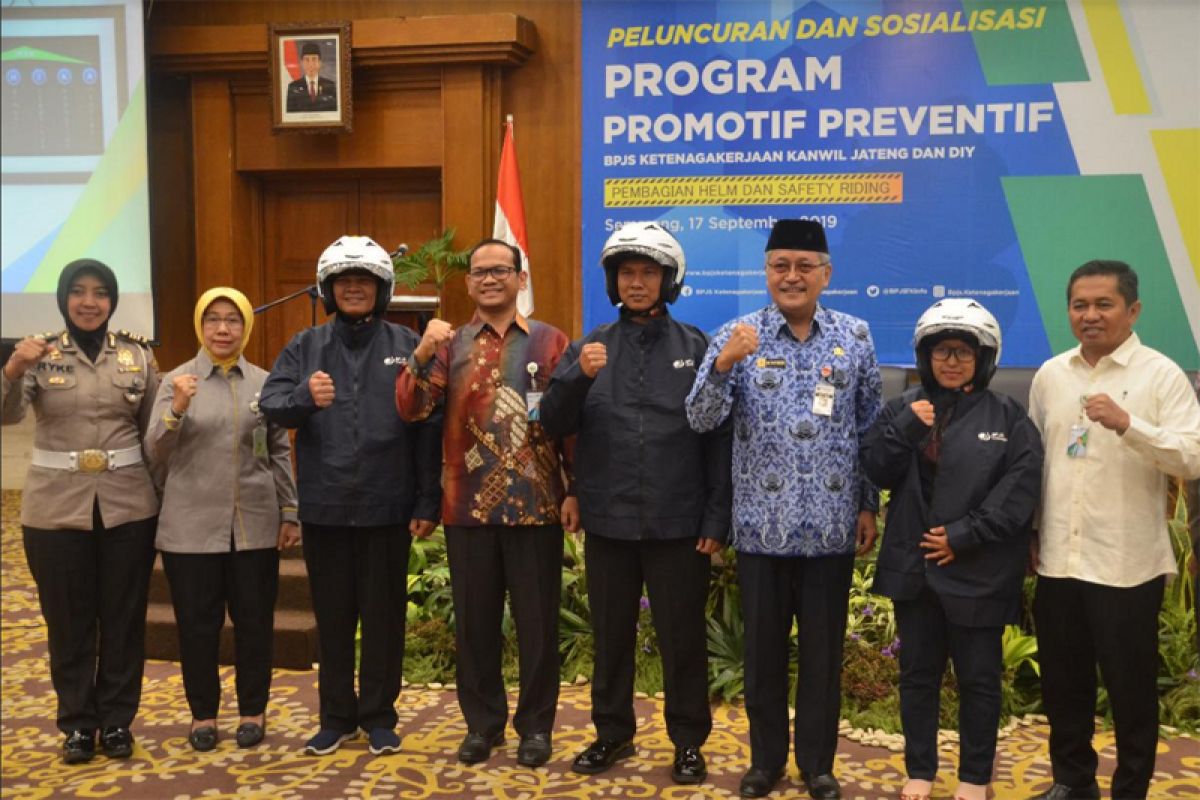 Tingginya klaim JKK, BPJS Ketengakerjaan laksanakan safety riding