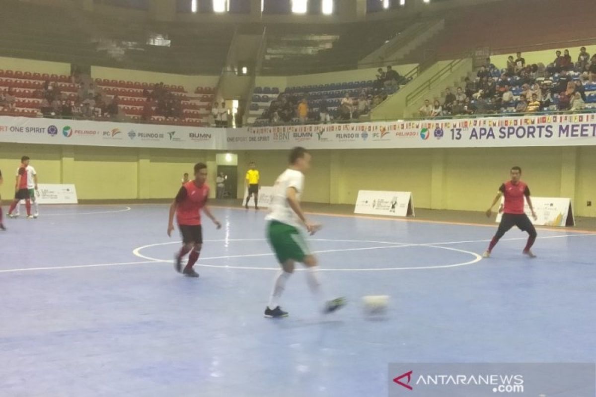 Tim futsal Indonesia bekuk tim Malaysia 10-0 ajang APA Sports Meet