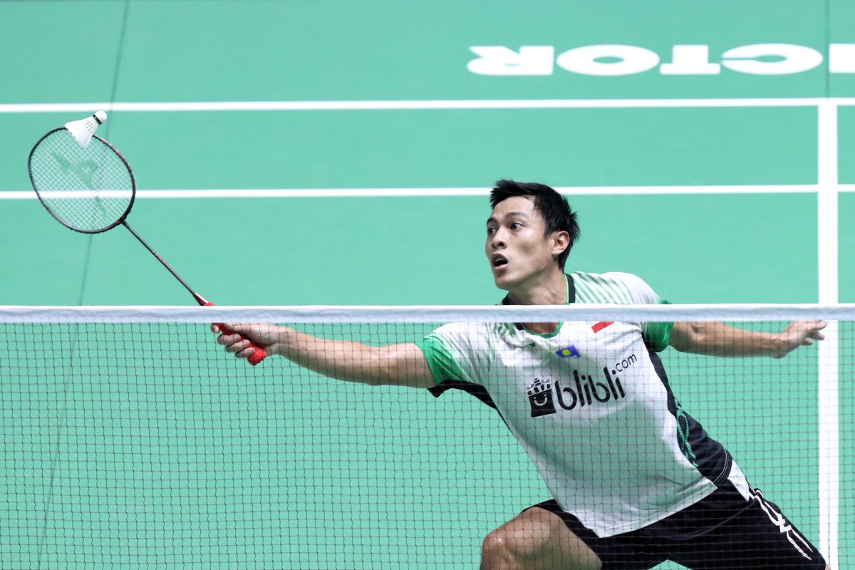 Shesar kalah, tunggal putra Indonesia sisakan Ginting di China Open