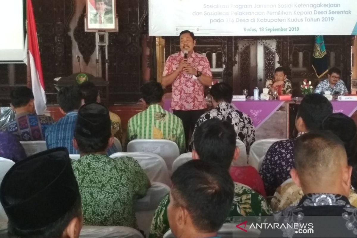 Pemkab Kudus sosialisasikan tahapan pilkades di 116 desa