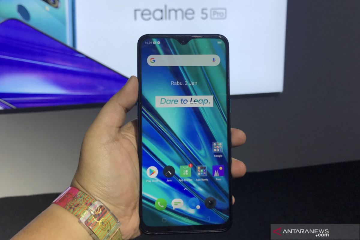 Realme luncurkan ponsel empat kamera Realme 5 dan Realme 5 Pro