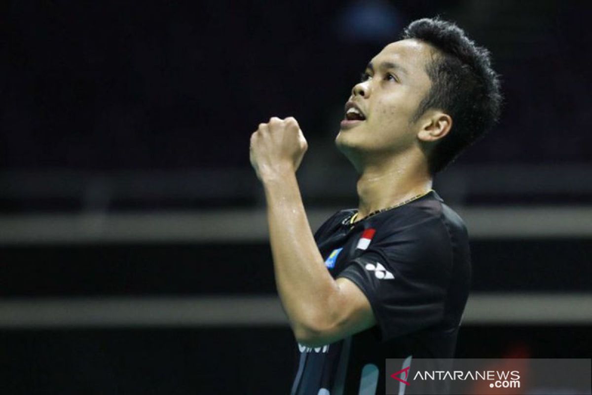 Ginting berpeluang tambah gelar bagi Indonesia pada China Open