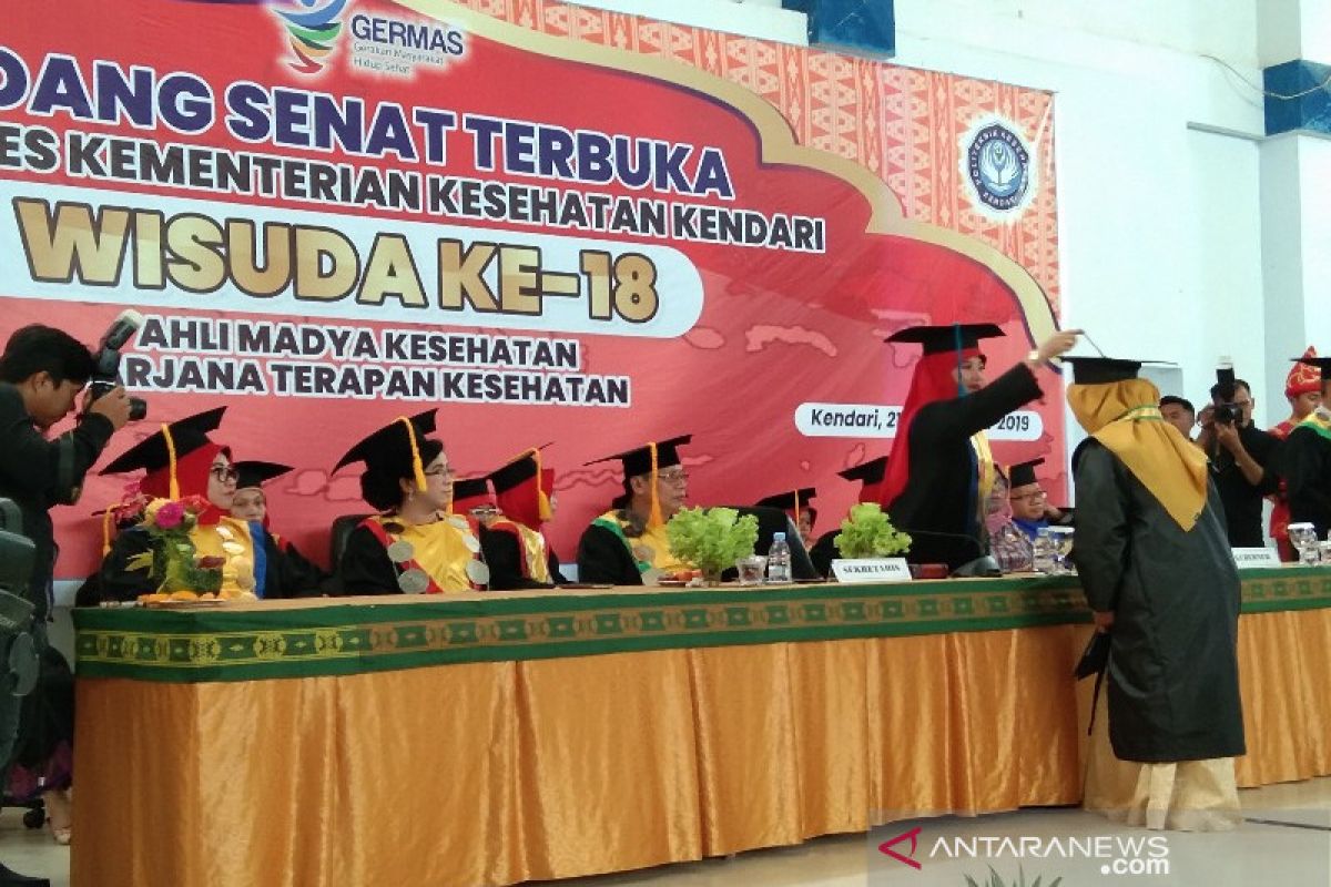 Poltekkes Kemenkes Kendari mewisuda 623 mahasiswa