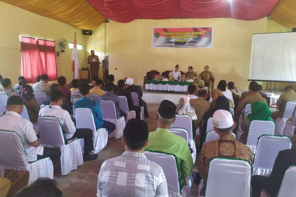 Bupati Konawe Utara Ajak Elemen Masyarakat Jaga Kerukunan Beragama