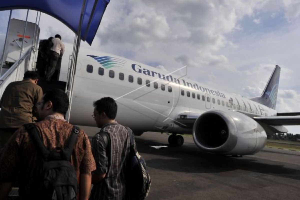 Karhutla Riau - Penerbangan di Bandara Pekanbaru kembali normal setelah asap berkurang