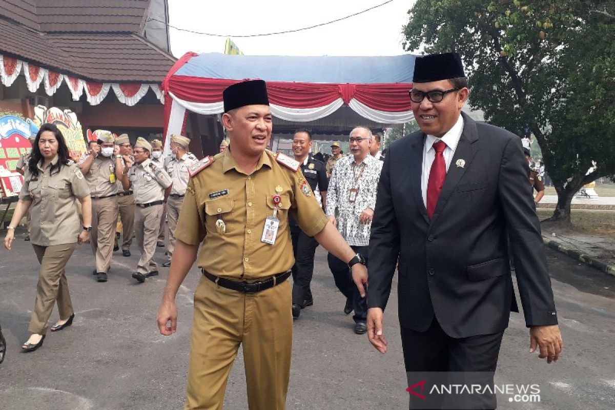 Tanah dengan titik api yang disampaikan BPN Kalteng, tak sampai 20 persen bersertifikat