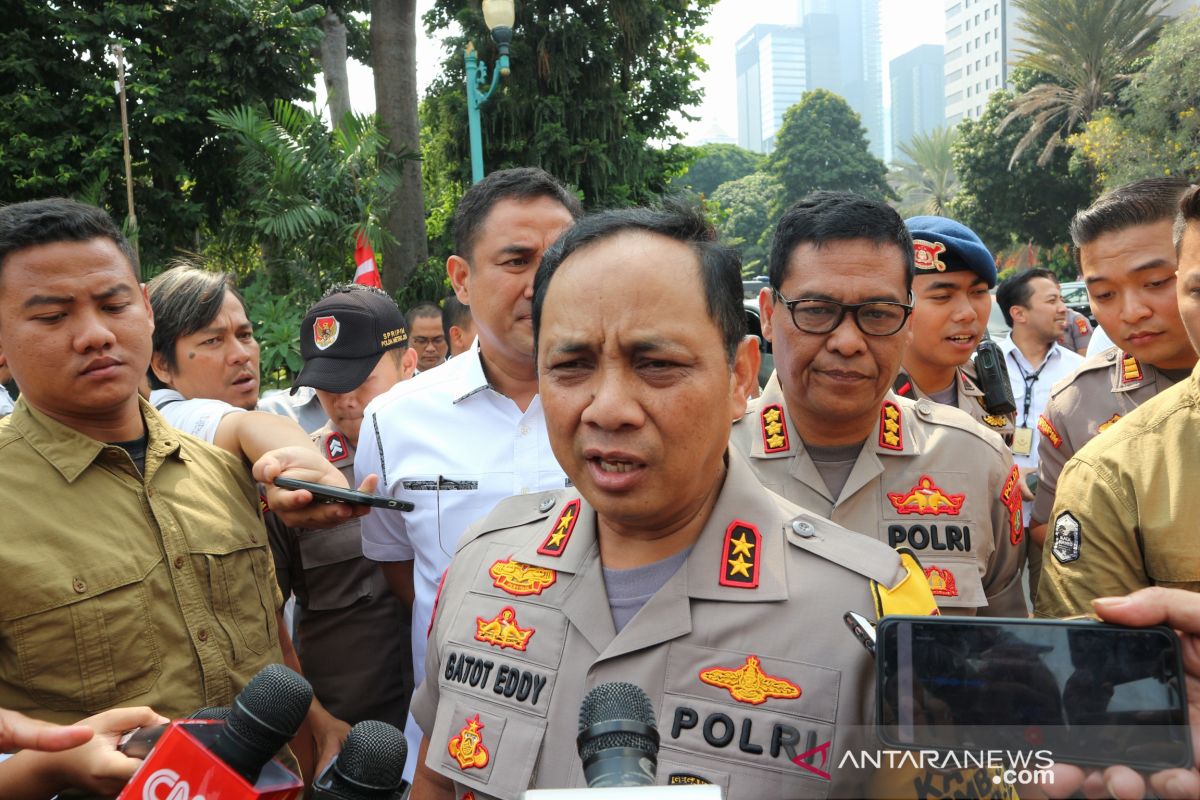 Polisi selidiki dugaan penyusup demo mahasiswa di Gedung DPR