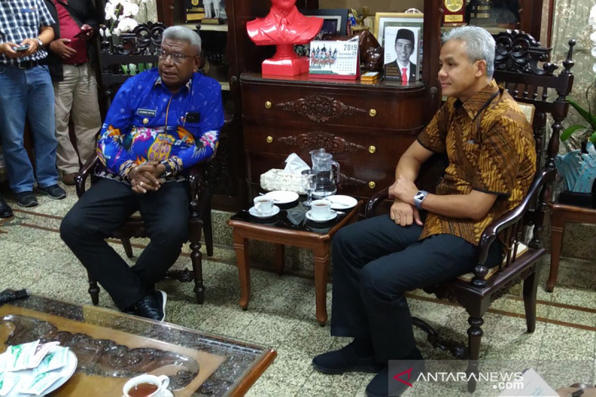 Ganjar berkomitmen jamin keamanan pelajar/mahasiswa Papua di Jateng