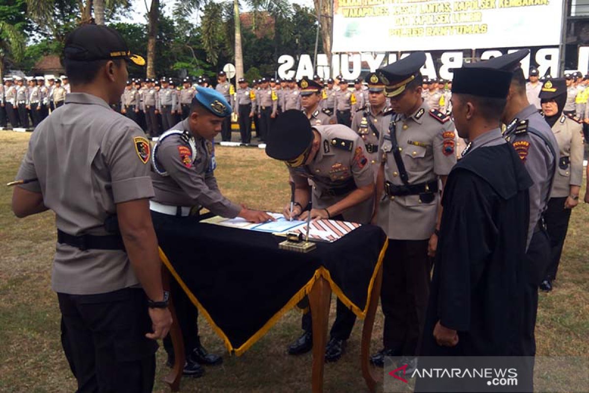 Naik tipe, Polres Banyumas menjadi Polresta Banyumas