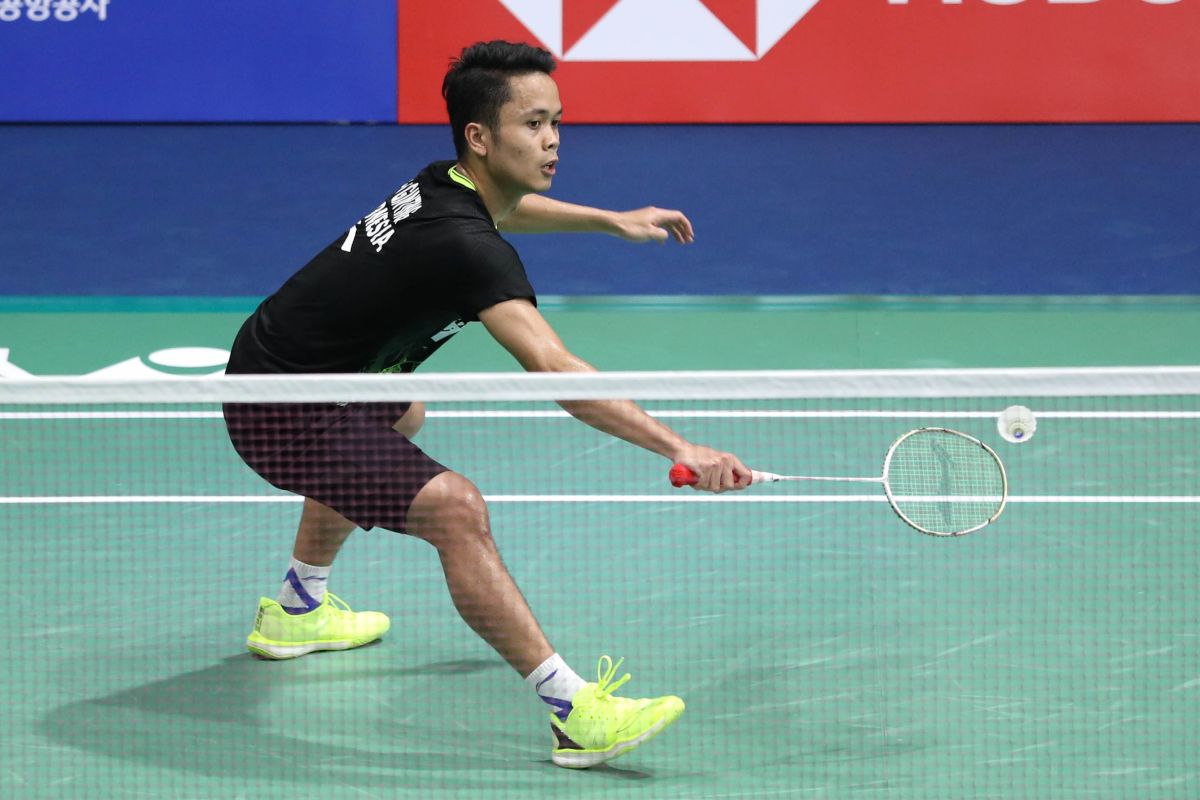 Ginting pertajam fokus jelang Denmark Open 2019