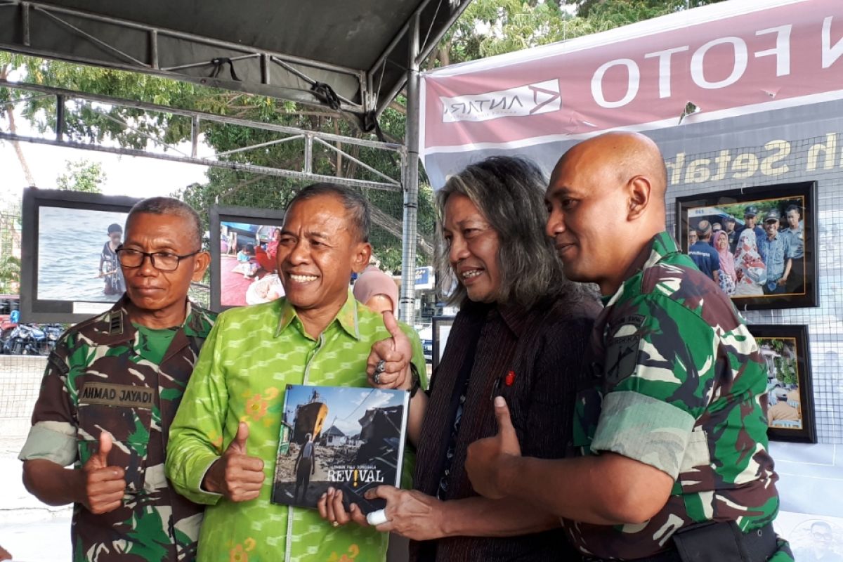 PFI Palu dan LKBN Antara buka pameran foto Sulteng bangkit pascabencana