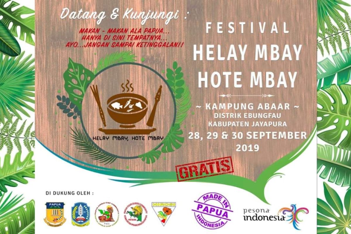 Festival makan Papeda akan digelar di Kampung Akbar, Papua