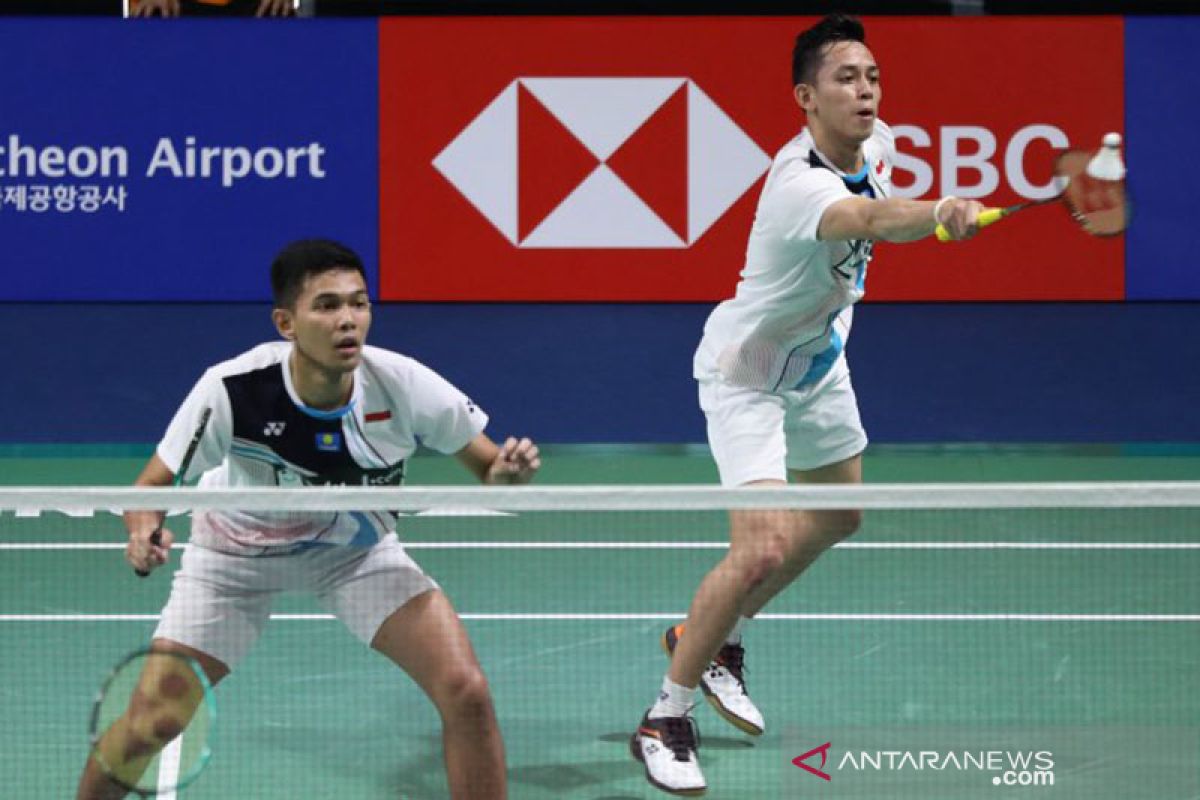 Fajar/Rian bersiap hadapi unggulan ketiga di semifinal Korea Open