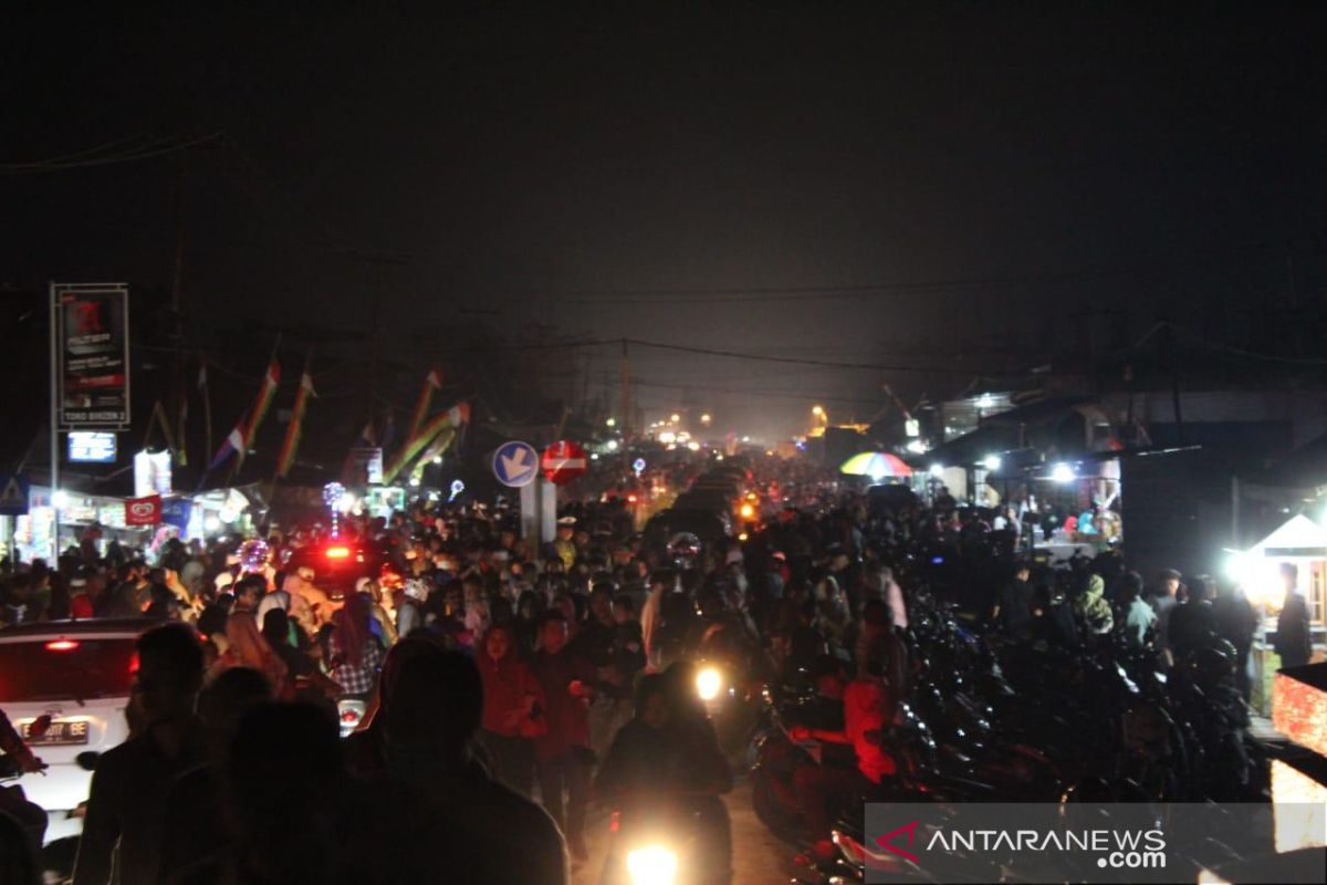 Macet parah sambut pembukaan MTQ ke-49 tingkat Kabupaten Inhil Tahun 2019