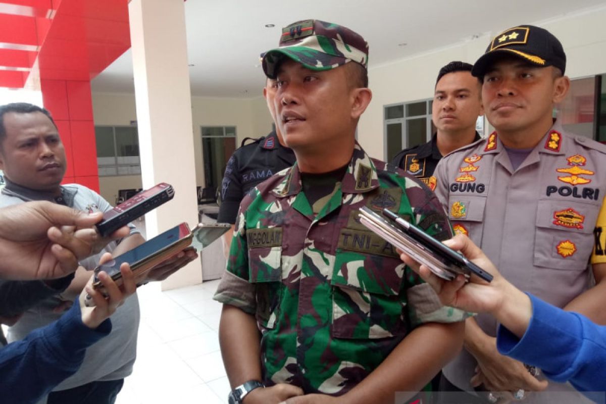 Dandim: TNI siap bantu kepolisian amankan Mimika dari gangguan KKSB