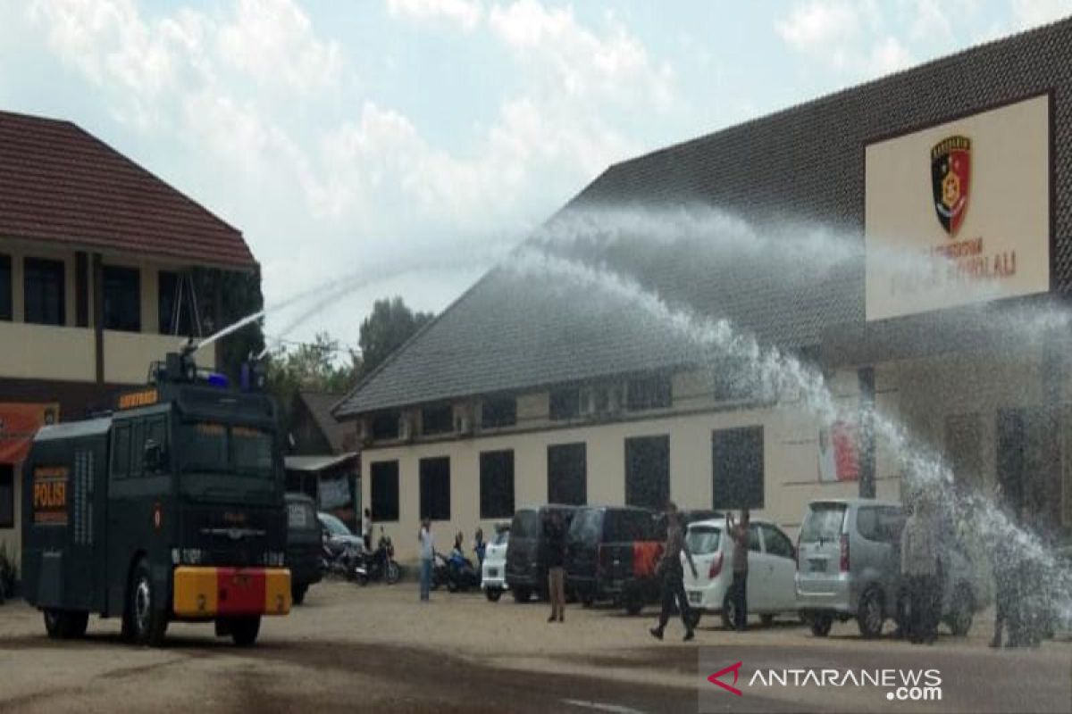 Polres Boyolali tambah kekuatan kendaraan "water cannon" dari Mabes Polri